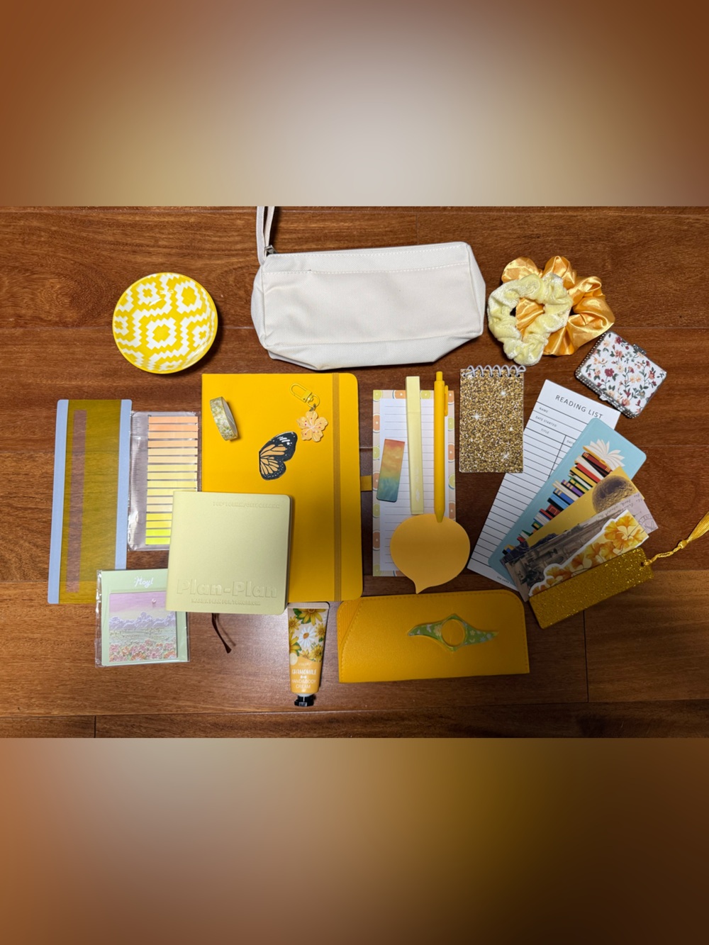 Yellow Bookish Bundle - Stationery & Desk Accessory Set